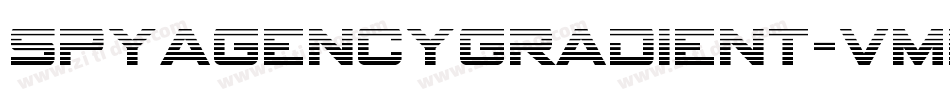 SpyAgencyGradient-vmn8A字体转换
