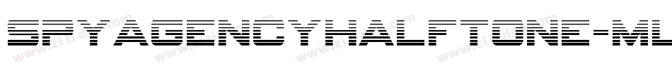 SpyAgencyHalftone-mL2xP字体转换