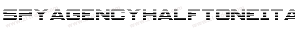 SpyAgencyHalftoneItalic-d9r4K字体转换 SpyAgencyHalftoneItalic-d9r4K字体转换
