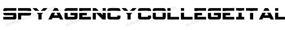 SpyAgencyCollegeItalic-0WvRz字体转换