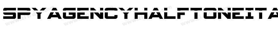 SpyAgencyHalftoneItalic-d9r4K字体转换 SpyAgencyHalftoneItalic-d9r4K字体转换