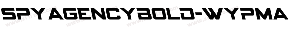 SpyAgencyBold-WypMA字体转换