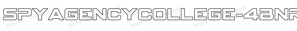 SpyAgencyCollege-4BnrK字体转换