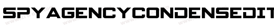 SpyAgencyCondensedItalic-OVGlP字体转换 SpyAgencyCondensedItalic-OVGlP字体转换