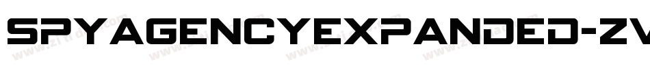 SpyAgencyExpanded-ZVpv8字体转换