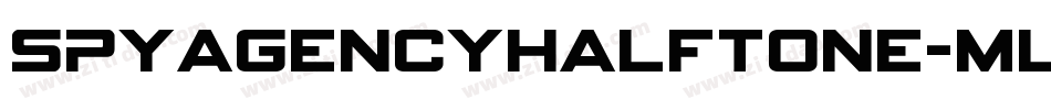 SpyAgencyHalftone-mL2xP字体转换