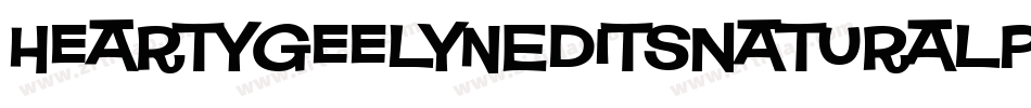 HeartyGeelynEditsNaturalPencil-n5wg字体转换