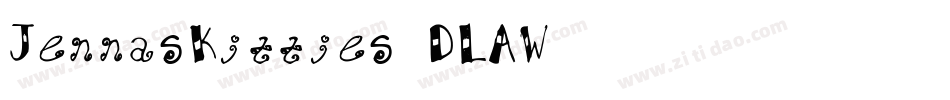 JennasKitties-DLAW字体转换