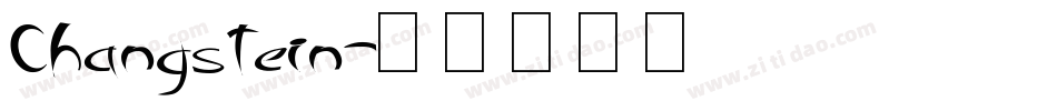 Changstein字体转换