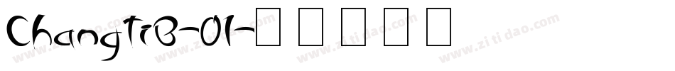 ChangtiB-01字体转换