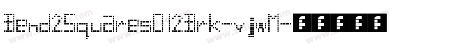 Bend2SquaresOl2Brk-vjwM字体转换