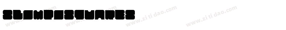 SlimpiSquares字体转换