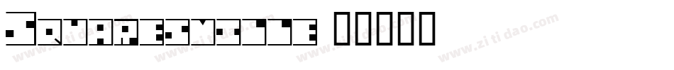 Squaresville字体转换