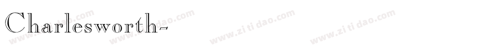 Charlesworth字体转换