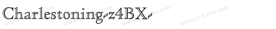 Charlestoning-z4BX字体转换