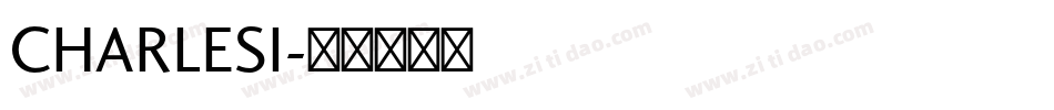 CHARLESI字体转换