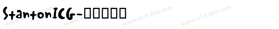 StantonICG字体转换