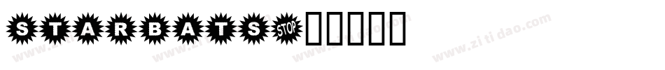 Starbats字体转换