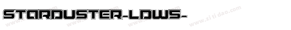 Starduster-LdW5字体转换