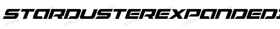 StardusterExpandedItalic-ezWl字体转换 StardusterExpandedItalic-ezWl字体转换