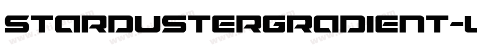 StardusterGradient-WE2G字体转换