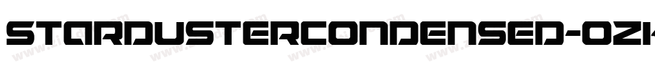 StardusterCondensed-ozK4字体转换