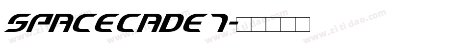SpaceCadet字体转换