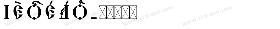 IEOcean2字体转换