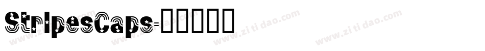 StripesCaps字体转换