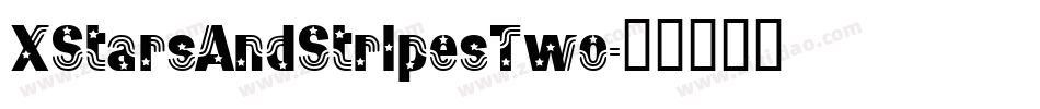 XStarsAndStripesTwo字体转换