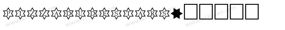 PIZZADUDESTARS字体转换