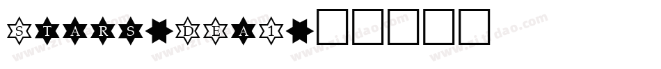 Stars-DEa1字体转换