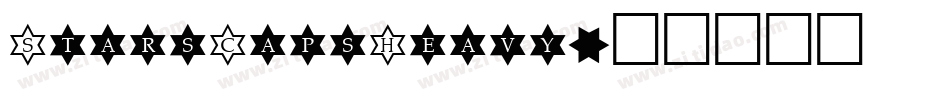 StarsCapsHeavy字体转换