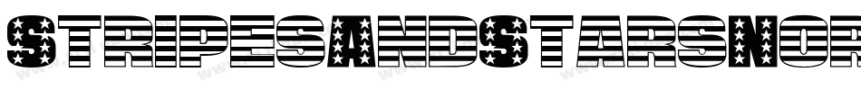 StripesAndStarsNormal-BLrn字体转换