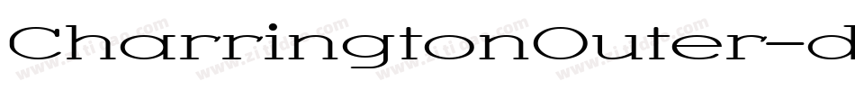 CharringtonOuter-dvV字体转换
