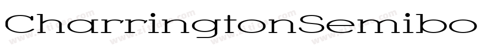 CharringtonSemibold-XdP字体转换
