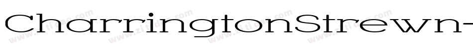 CharringtonStrewn-gm4字体转换