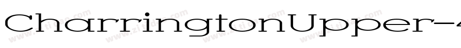 CharringtonUpper-4el字体转换
