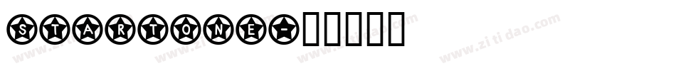 Startone字体转换