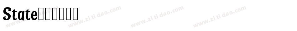State字体转换