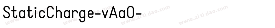 StaticCharge-vAaO字体转换