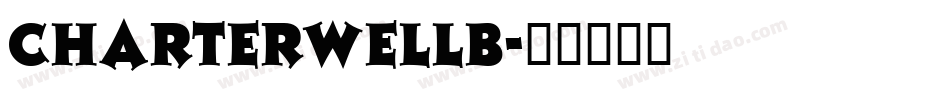charterwellb字体转换