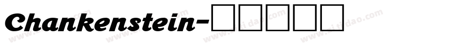 Chankenstein字体转换