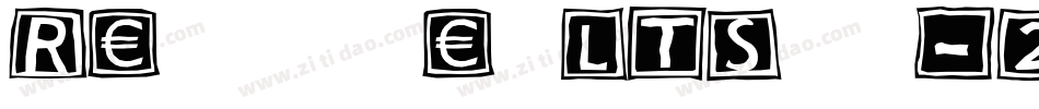 ReporterLTStd-2字体转换