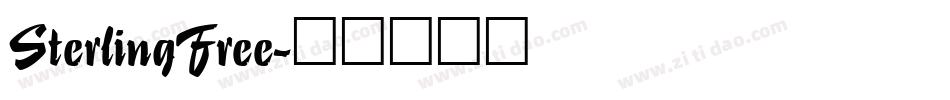 SterlingFree字体转换