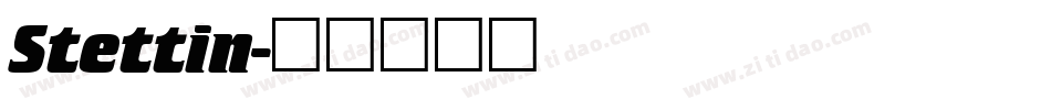Stettin字体转换