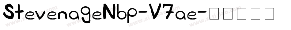 StevenageNbp-V7ae字体转换