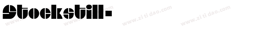 Stockstill字体转换