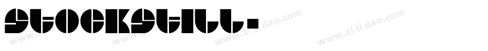 Stockstill字体转换