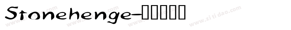 Stonehenge字体转换